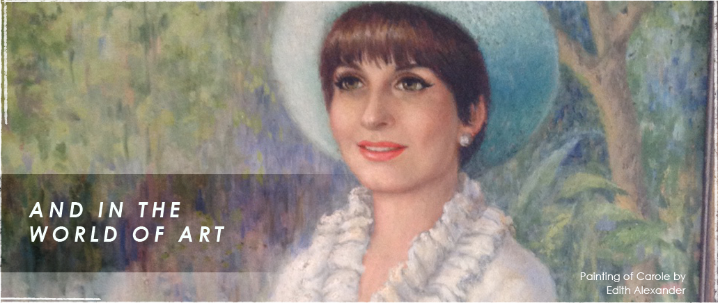 Painting of Carole Sorell by Edith Alexander