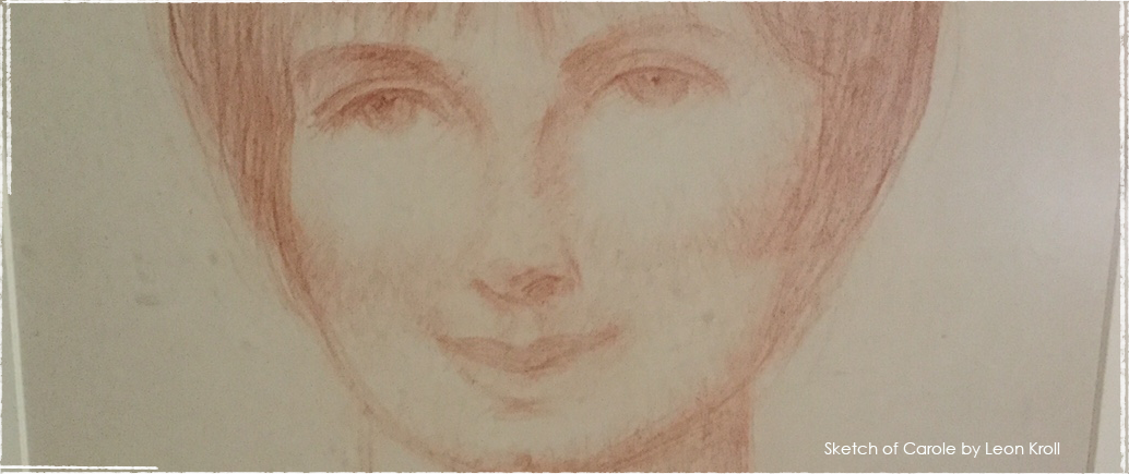 Sketch of Carole by Leon Kroll